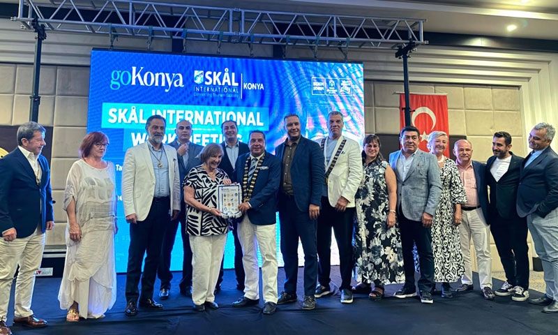 SKAL International Dünya Başkanı ve yönetim kurulu üyeleri Konya’da Toplandı 