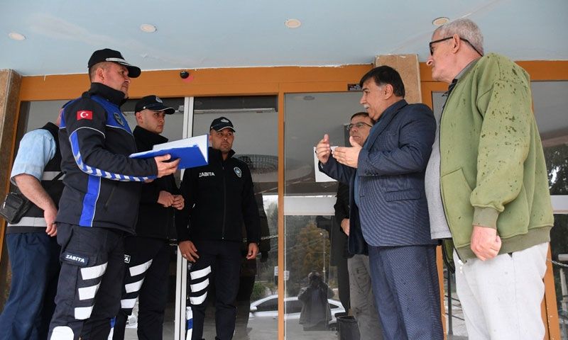 1 yıldır kapalı olan Termal Otel tahliye edildi
