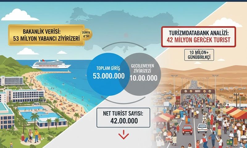 Türkiye Gerçekten 53 Milyon Turist mi Ağırladı?
