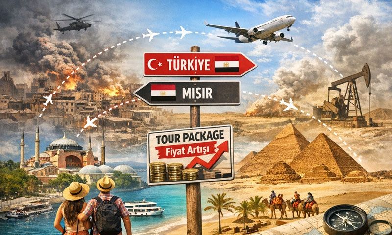 Savaş nedeniyle turizm rotaları değişti, Türkiye ve Mısır’a yönelik talep arttı