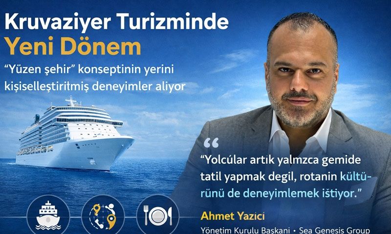 Kruvaziyer turizmi “yüzen şehir” anlayışından uzaklaşıyor