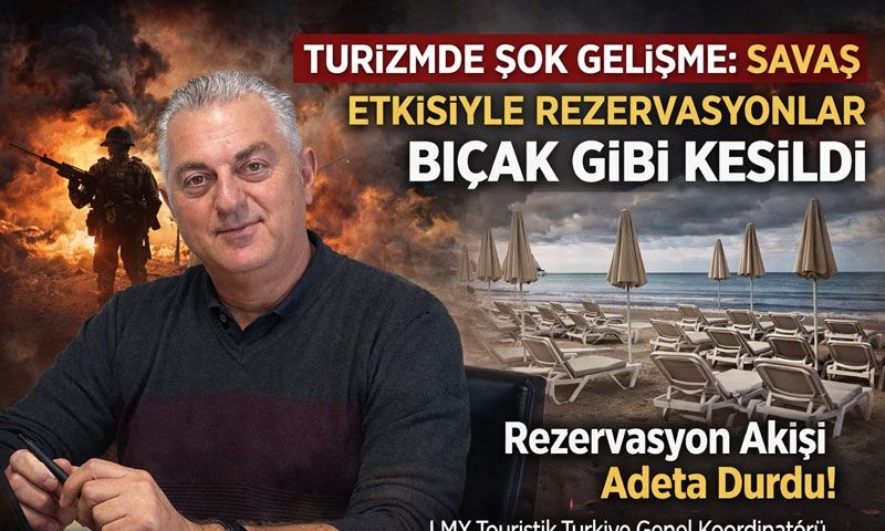 Serdar Bayraktar: ‚‘Savaş Etkisiyle Rezervasyonlar Bıçak Gibi Kesildi‘‘