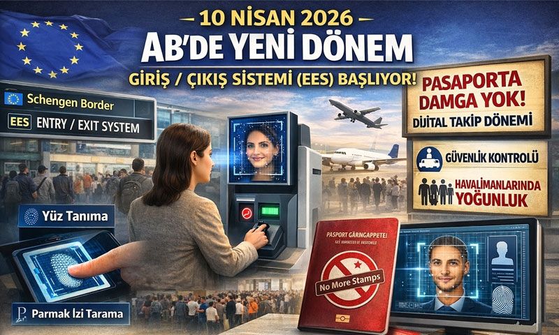 Schengen Sınırlarında 10 Nisan’da Türk yolcuları bekleyen kritik değişiklikler