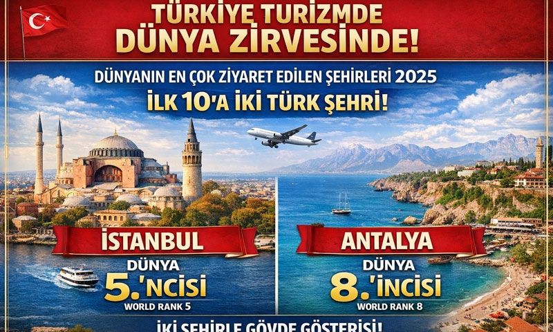 İstanbul ve Antalya 