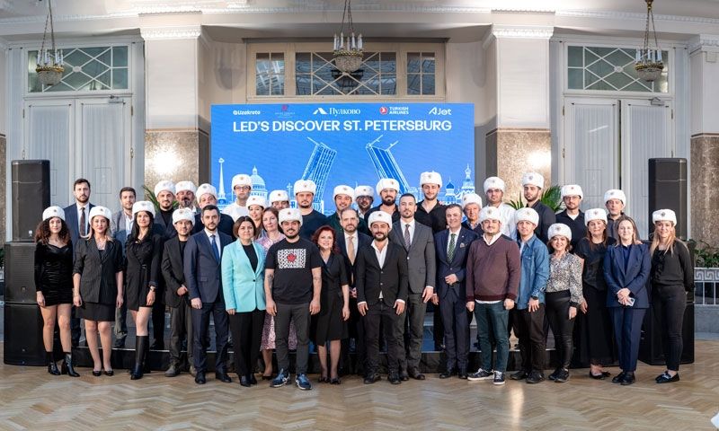 TURİZM SEKTÖRÜNÜN LİDERLERİ ST. PETERSBURG’DA BULUŞTU