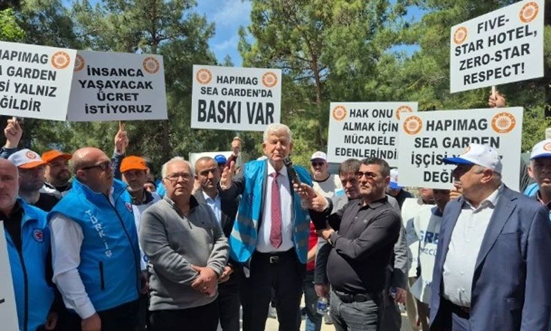 Otelde grev 373 çalışanla başladı