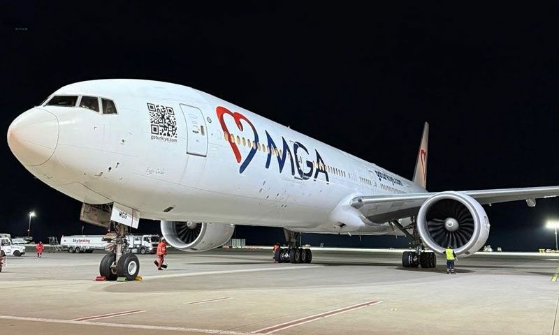 Mavi Gök Airlines’ın İlk Boeing 777’si karşılandı