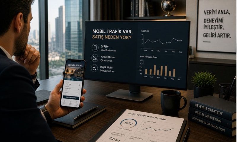 Misafir Mobilden Geliyor Ama Rezervasyon Yapmıyor mu?