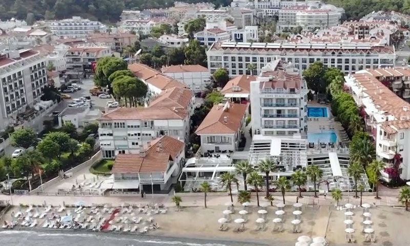 Marmaris'teki otel ve turizm işletmesi yangın güvenliği hazırlıklarını tamamladı