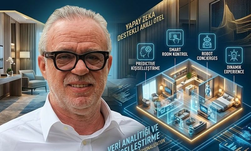 Dr. Cem Kınay: “Yapay zekâ destekli akıllı oteller dönemi başladı’’