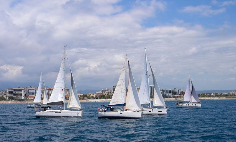Turizmde Coral Cup Yat yarışları rüzgarı esti