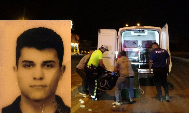 Genç otel çalışanı motosiklet kazasında öldü