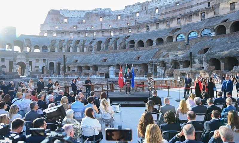 Kültür ve Turizm Bakanlığı'ndan Roma'ya kültürel diplomasi çıkarması