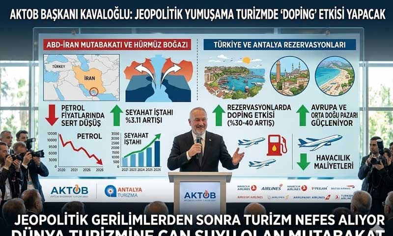 Kavaloğlu: ‘’ ABD-İran ateşkesi turizm sektörünü canlandıracak’’