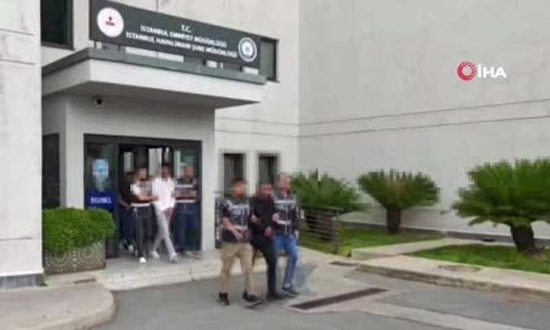İstanbul Havalimanı'nda hanutçulara yönelik operasyonda  21 şüpheli gözaltına alındı