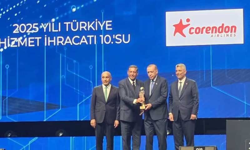 Corendon Airlines, TİM'in ihracat şampiyonları arasında çifte başarıya ulaştı