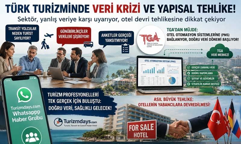 Turizm sektöründe veri sorunu