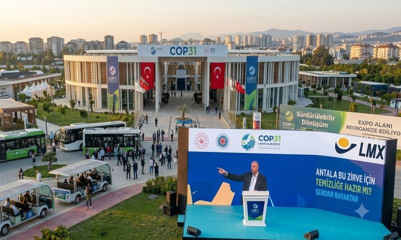 COP31 Dünya İklim Zirvesi Antalya EXPO'yu dönüştürüyor