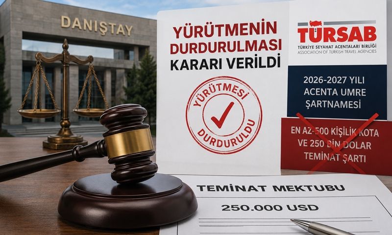 Umre yapan Seyahat Acentalarına müjde