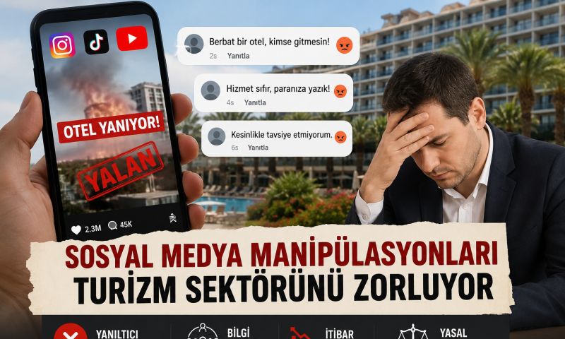 Turizmcinin yeni krizi sosyal medya oldu