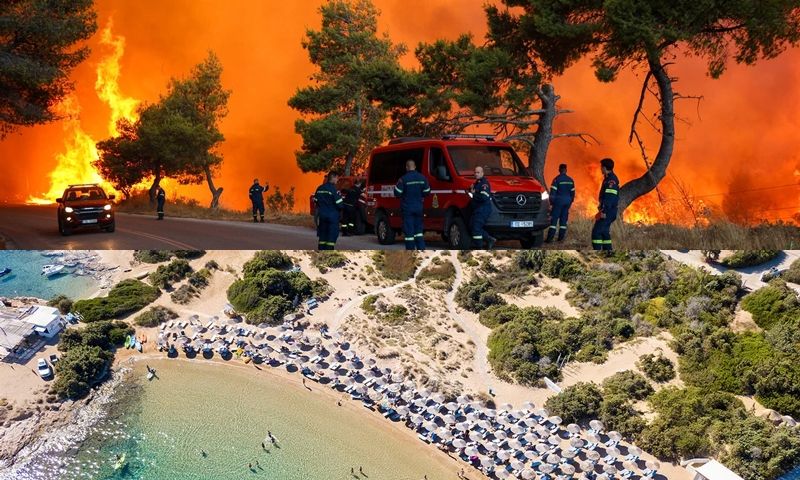 Paros yangını Akdeniz Turizmini uyardı
