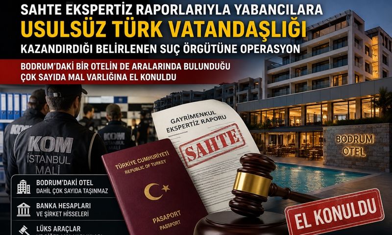 Bodrum'daki bir otele el konuldu