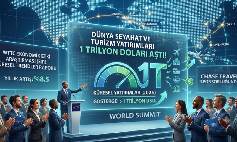 Turizm sektörü dünya ekonomisine 11,6 trilyon dolarlık katkı sağladı