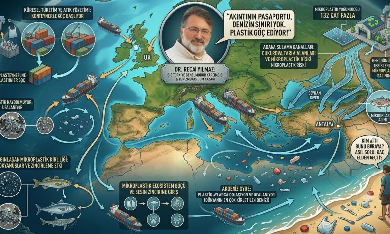 Dr. Recai Yılmaz: ‘’Plastik kaybolmuyor, göç ediyor’’