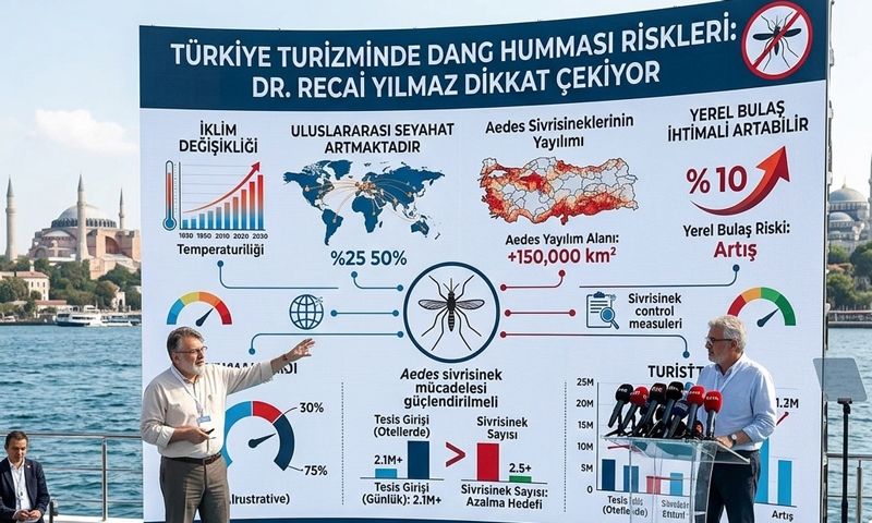 Yılmaz: ‘’Türkiye turizmi için yeni risk: Dang humması ve Aedes sivrisineği alarmı’’