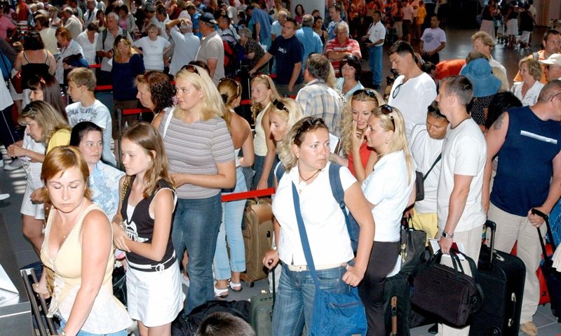 Muğla'ya gelen yabancı turist sayısında yüzde 7 düşüş