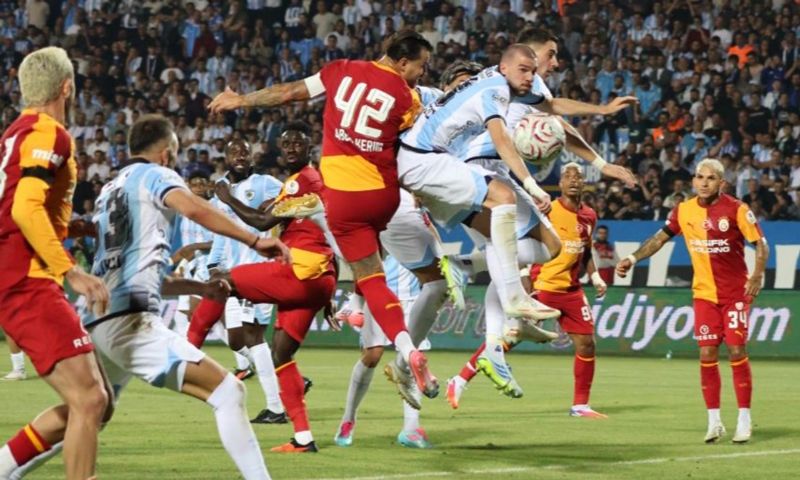 Galatasaray, Erzurumspor'u 4 golle geçti