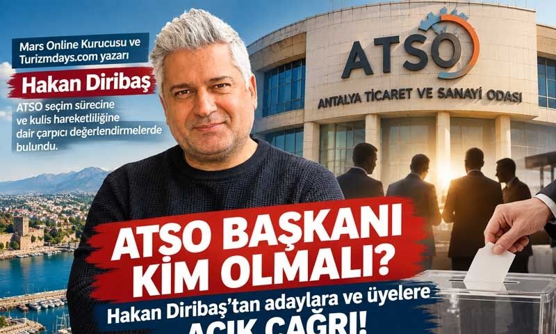 Hakan Diribaş’tan Sert ATSO Eleştirisi: 