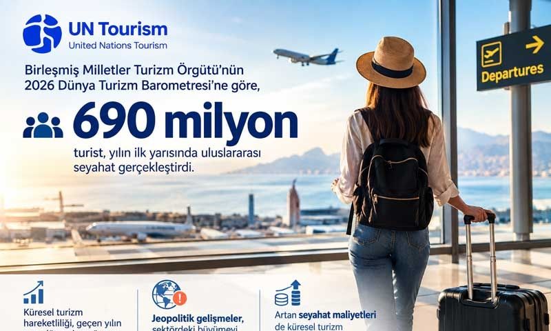 Jeopolitik gelişmeler ve artan seyahat maliyetleri turizm sektöründeki büyümeyi baskıladı