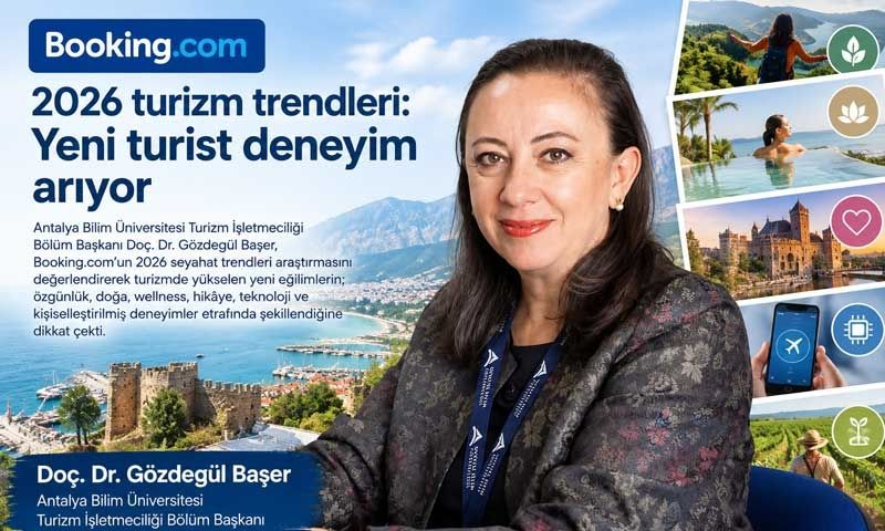 Booking.com’un 2026 araştırması: Turist artık “tatil” değil, kendine özel deneyim arıyor