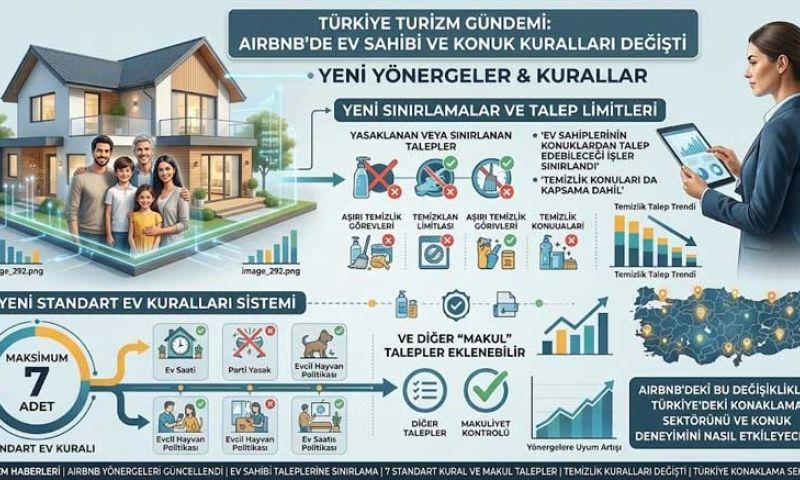 Airbnb'de ev sahibi ve konuk kuralları değişti