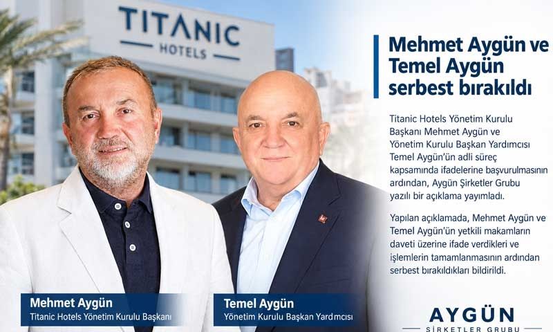 Titanic Hotels ve Aygün Şirketler Grubu’ndan Kamuoyu Açıklaması: 