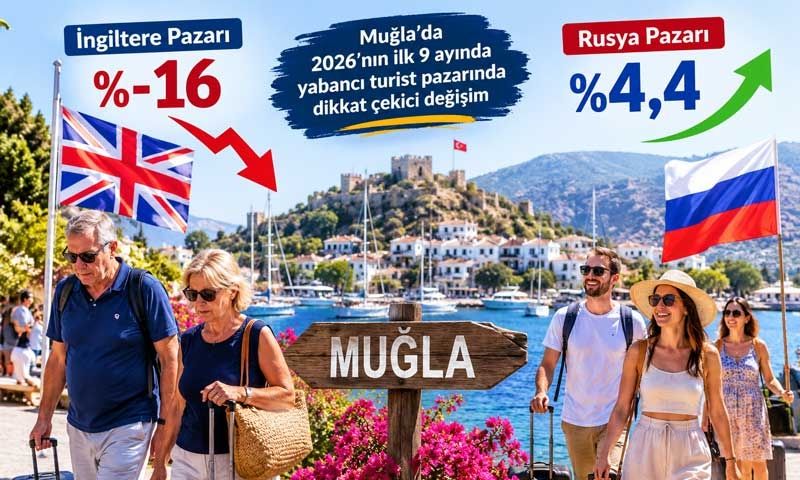 İngiliz turistler azalıyor Ruslar artıyor